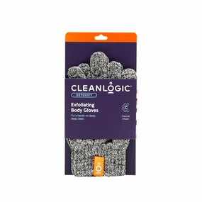 Clean Logic Detox Charcoal Exfoliating Bath Glove, 3 Count