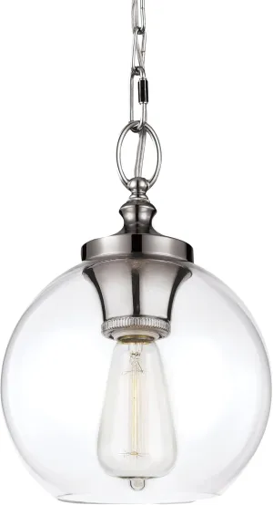 Clear Glass Mini Pendant