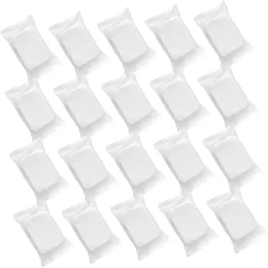 CLISPEED 1pack Compressed Facial Cleansing Pads Non-Woven Makeup Removal Rounds for Deep Cleansing Exfoliating Skin for Daily Use Suitable for All Skin Types