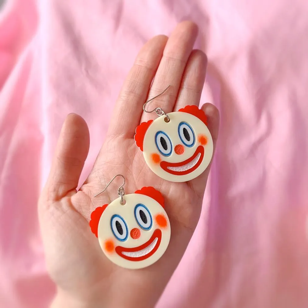 Clown Emoji Earrings