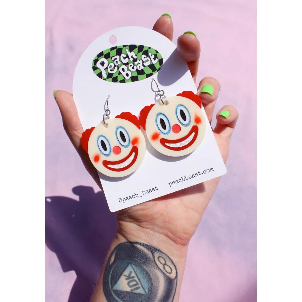 Clown Emoji Earrings