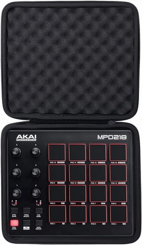 co2CREA Hard Travel Case replacement for Akai Professional MPD218 | MIDI Drum Pad Controller