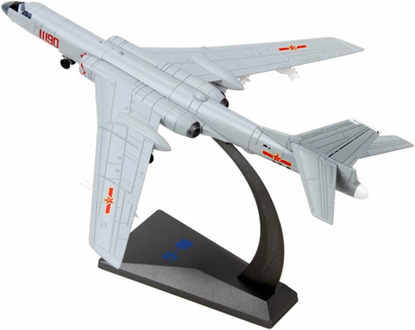 Collectible Alloy Airplane Model 1/144 for Strategic Bomber Air Force H6K Aircraft Model Fighter Children Gift Collection Toy Car Festive Deluxe Gift