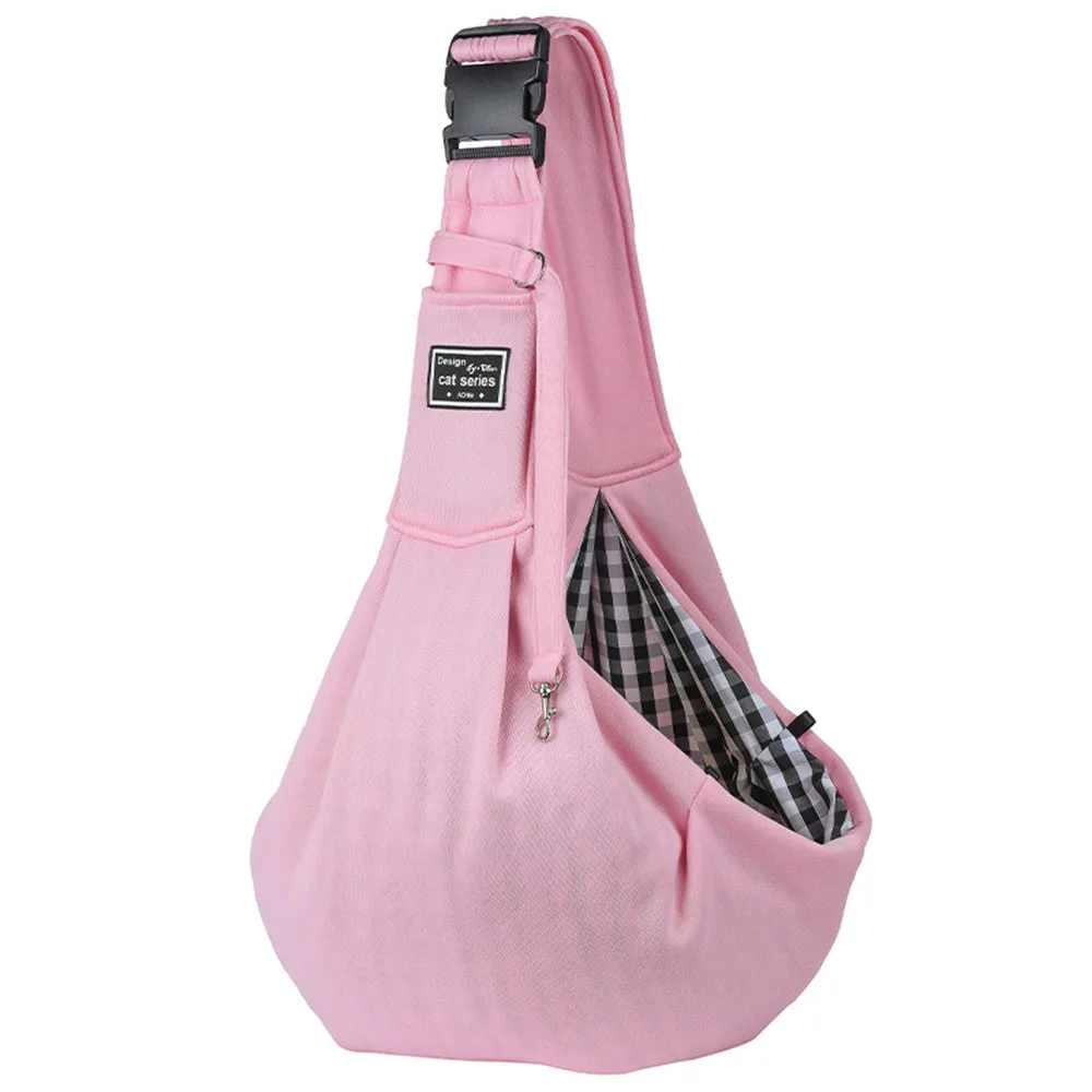 Comfortable Pet Carrier Bag for Dogs & Cats - Travel Tote Sling