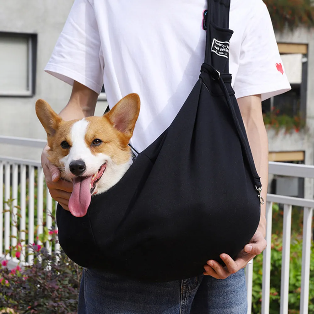 Comfortable Pet Carrier Bag for Dogs & Cats - Travel Tote Sling