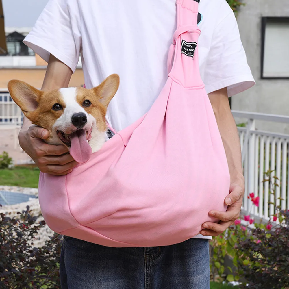 Comfortable Pet Carrier Bag for Dogs & Cats - Travel Tote Sling