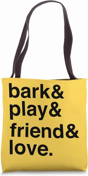 Companionship Loyalty Minimalistic Quote Tote Bag