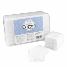 Cotton Squares Pad Makeup Removal Cotton Soft Lint Free Cotton Pads Makeup Face Cleansing Pad 580PCS