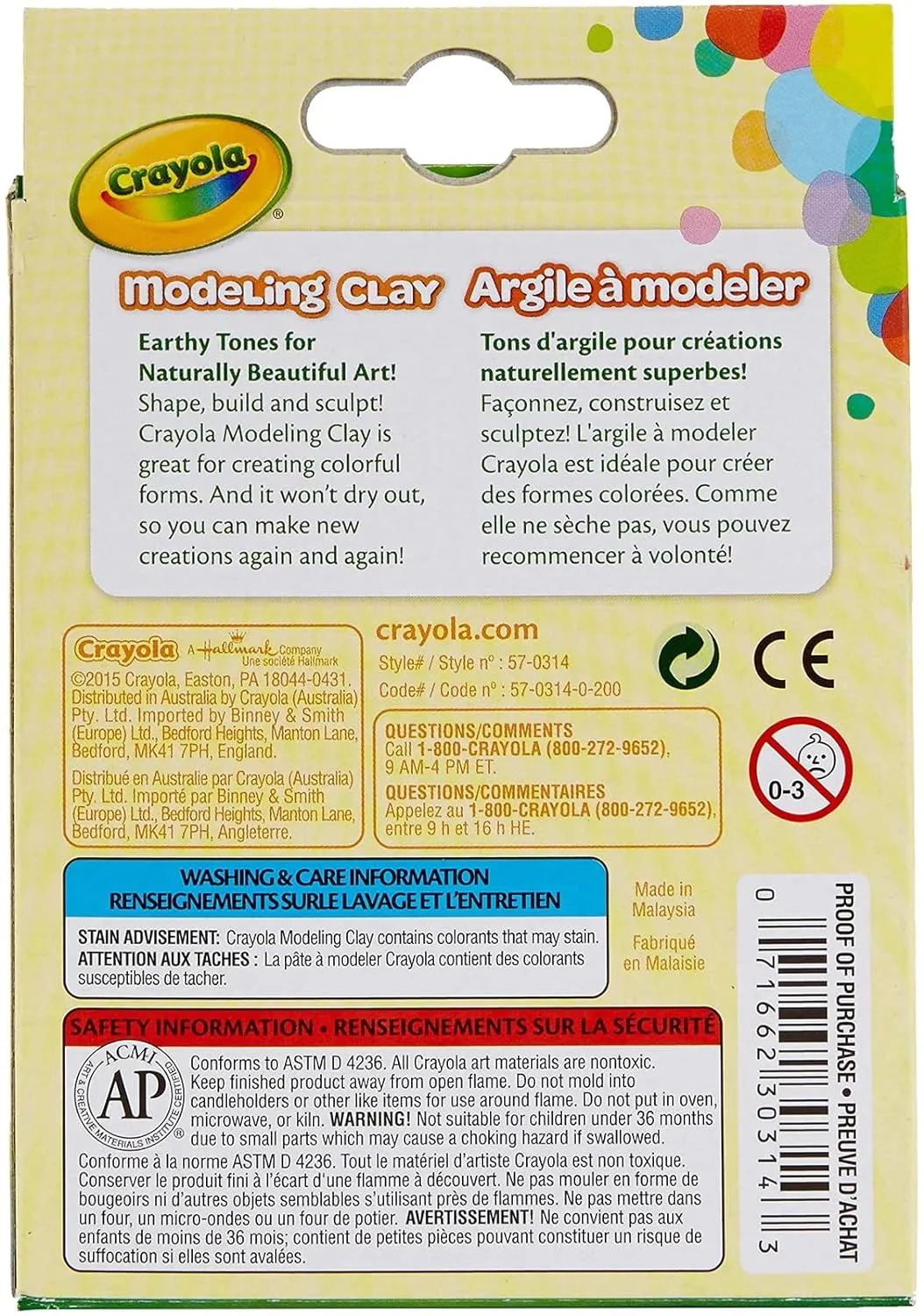 Crayola Modeling Clay 8 Count