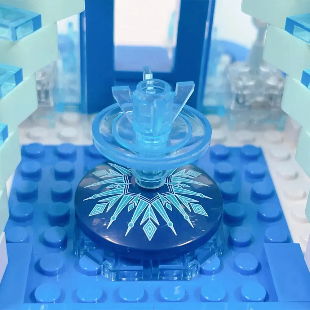 Creative MOC Expert Frozen Ice Castle Bricks Toy