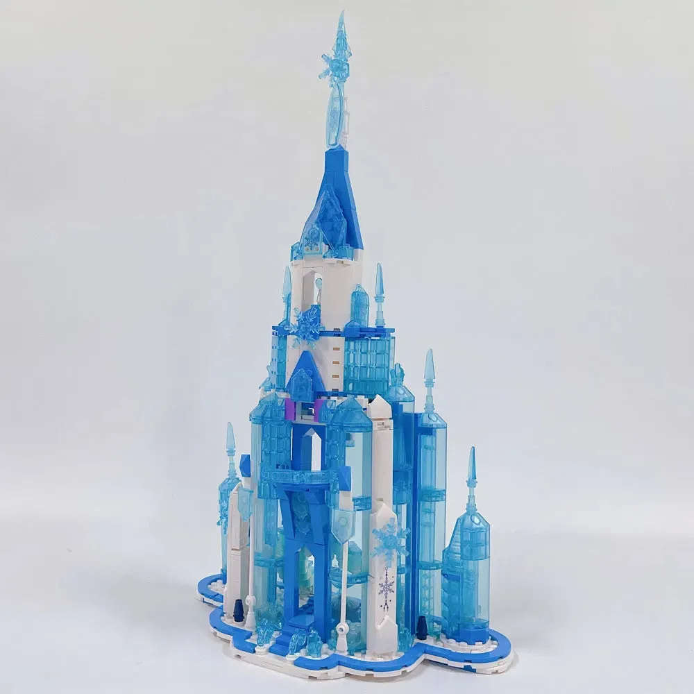 Creative MOC Expert Frozen Ice Castle Bricks Toy