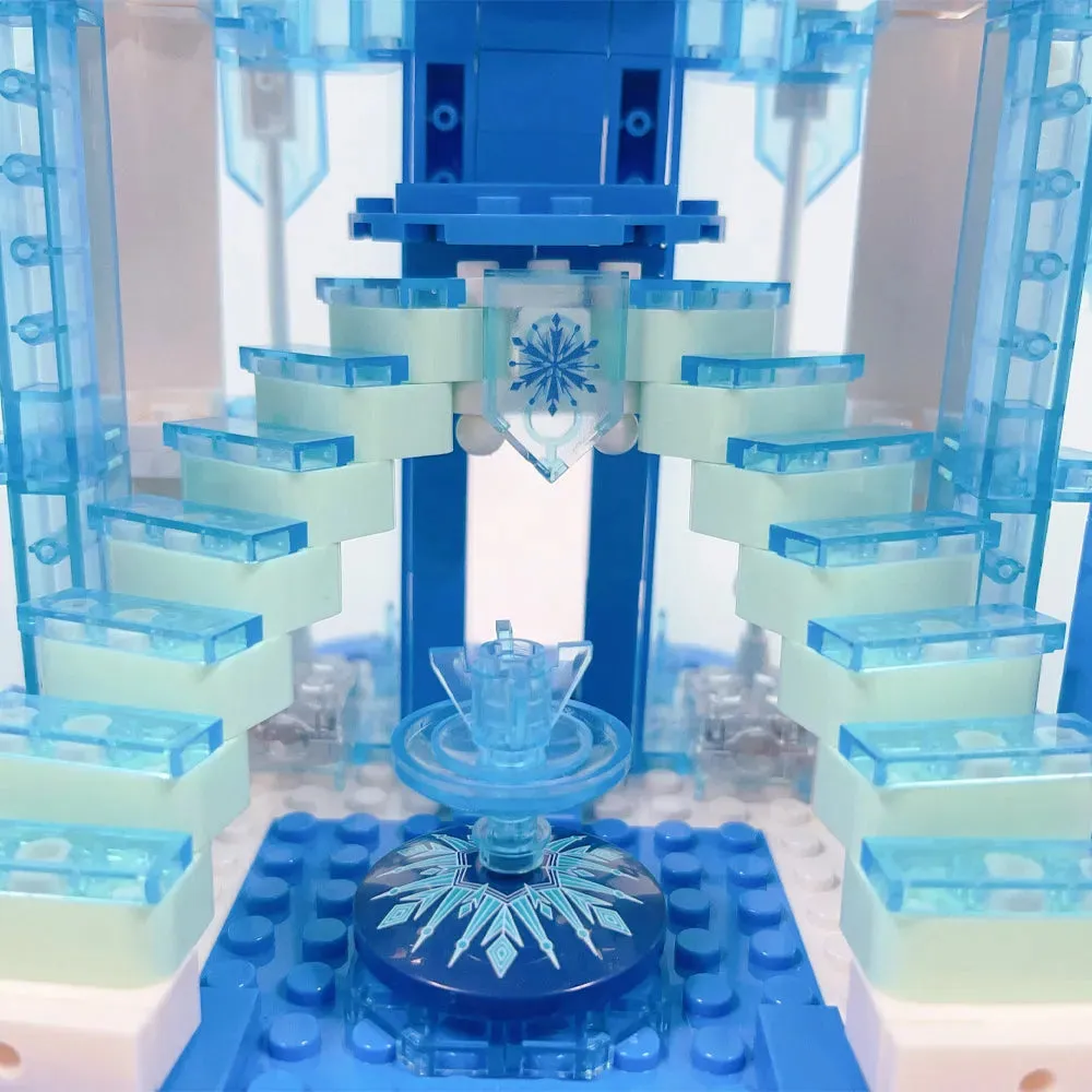 Creative MOC Expert Frozen Ice Castle Bricks Toy