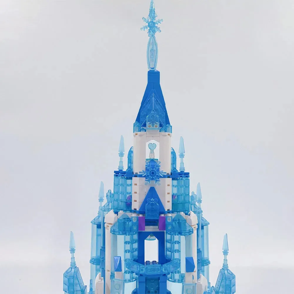 Creative MOC Expert Frozen Ice Castle Bricks Toy