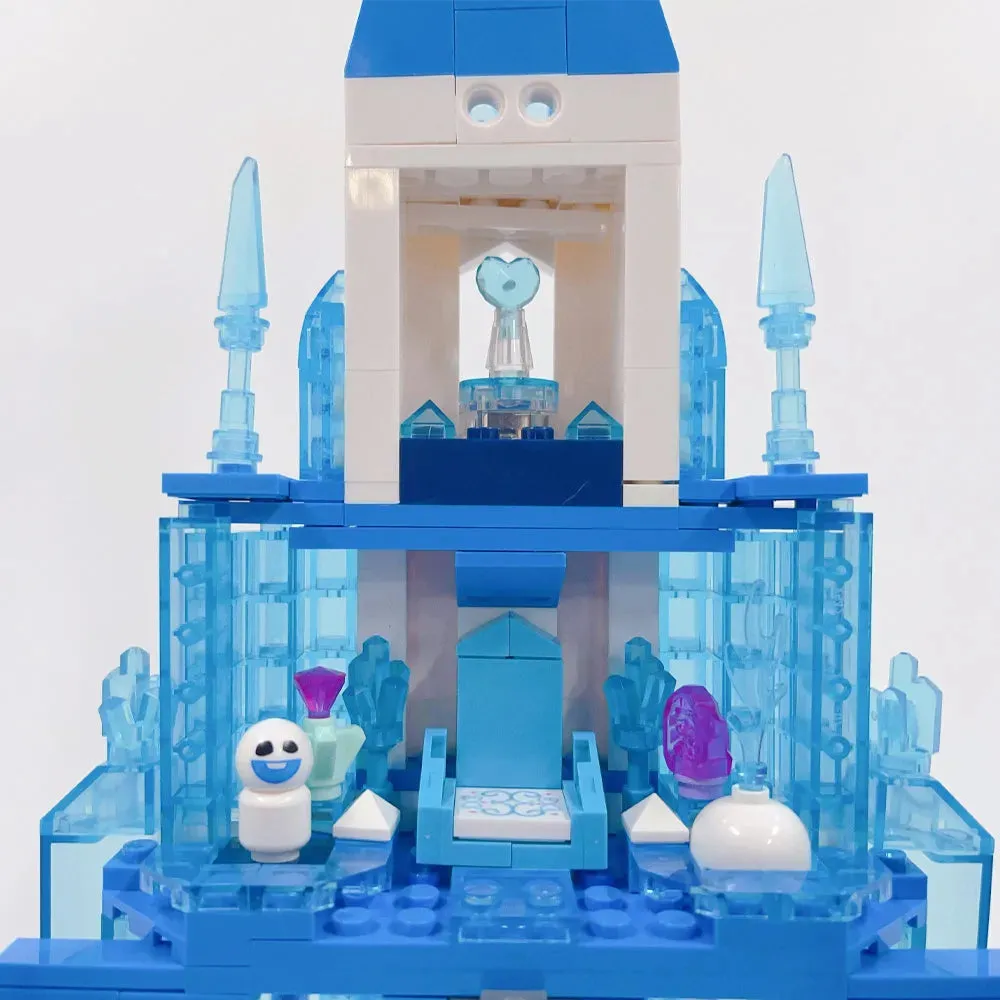 Creative MOC Expert Frozen Ice Castle Bricks Toy