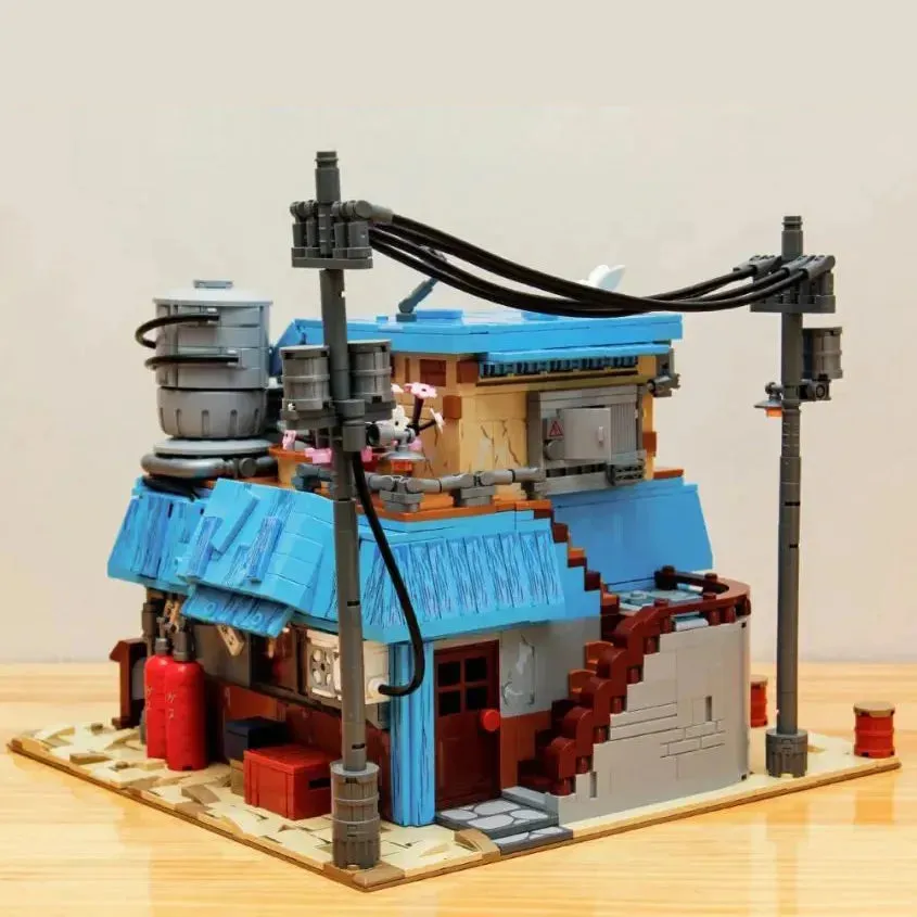 Creator Experts Japanese Noodle Shop House Bricks Toy