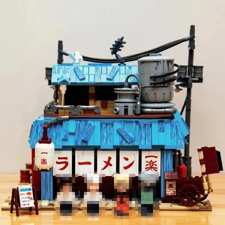 Creator Experts Japanese Noodle Shop House Bricks Toy