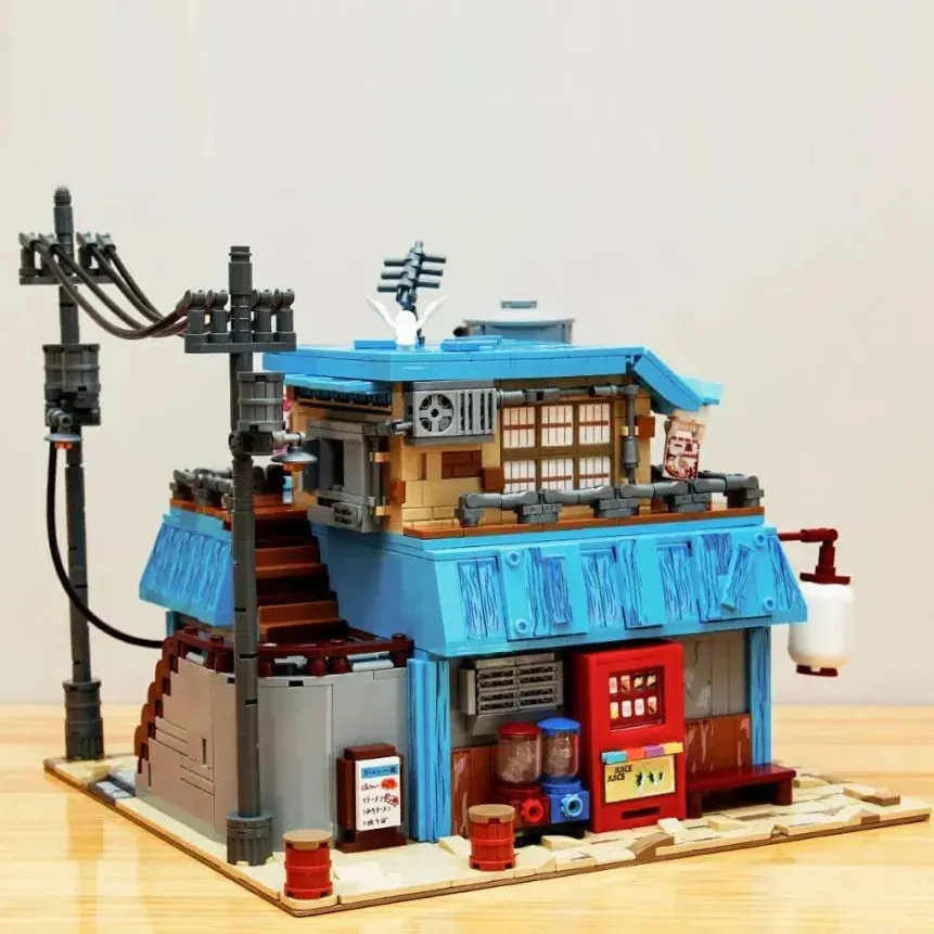 Creator Experts Japanese Noodle Shop House Bricks Toy