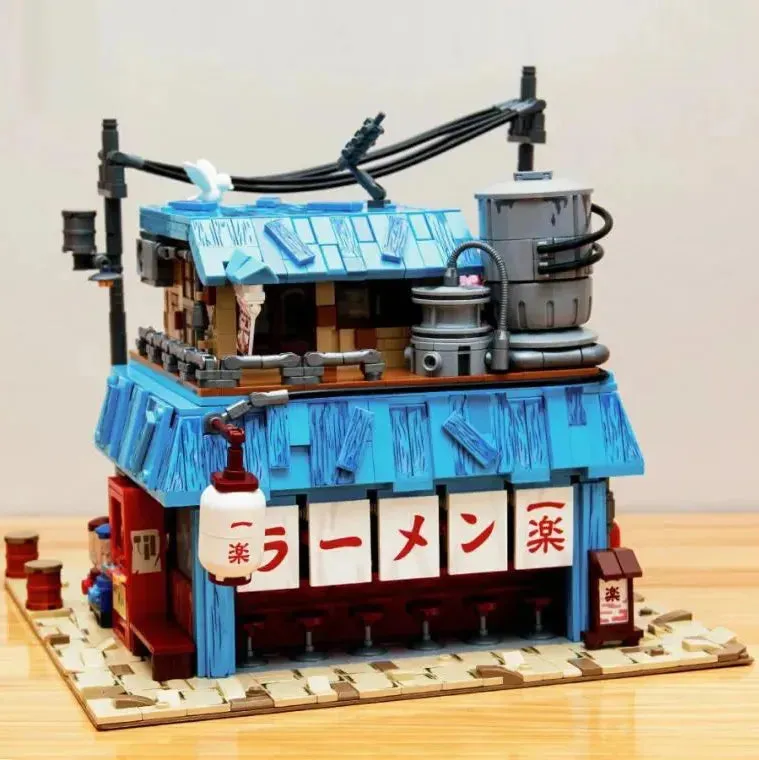 Creator Experts Japanese Noodle Shop House Bricks Toy