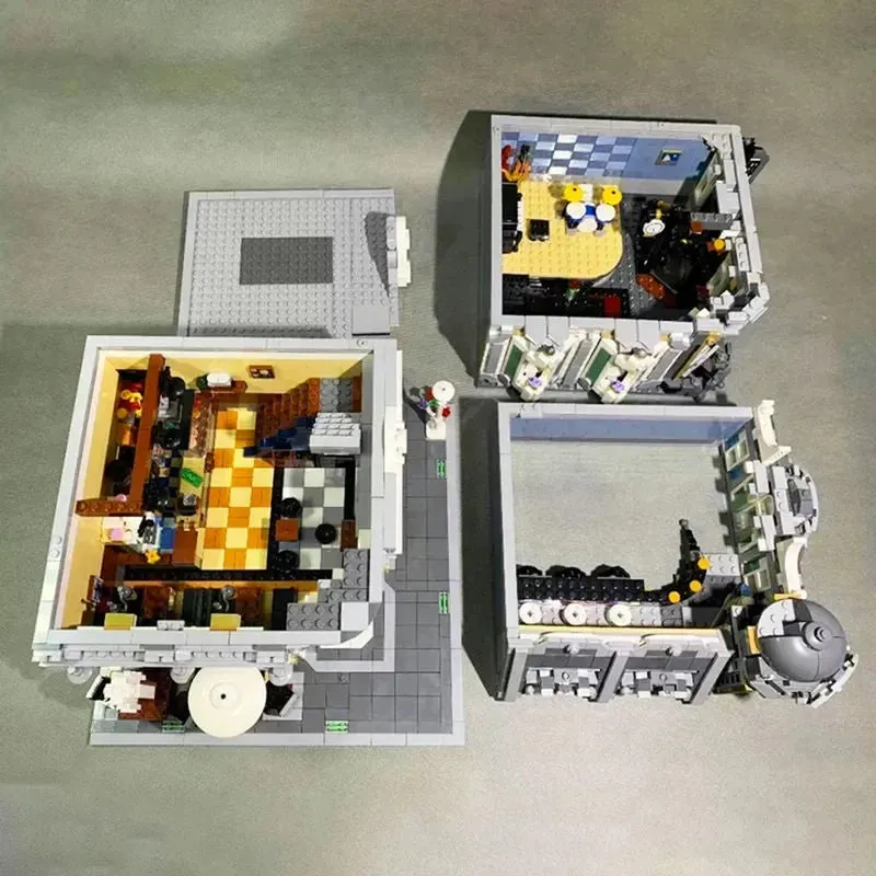 Creator MOC Expert City Corner Jazz Cafe Bricks Toy