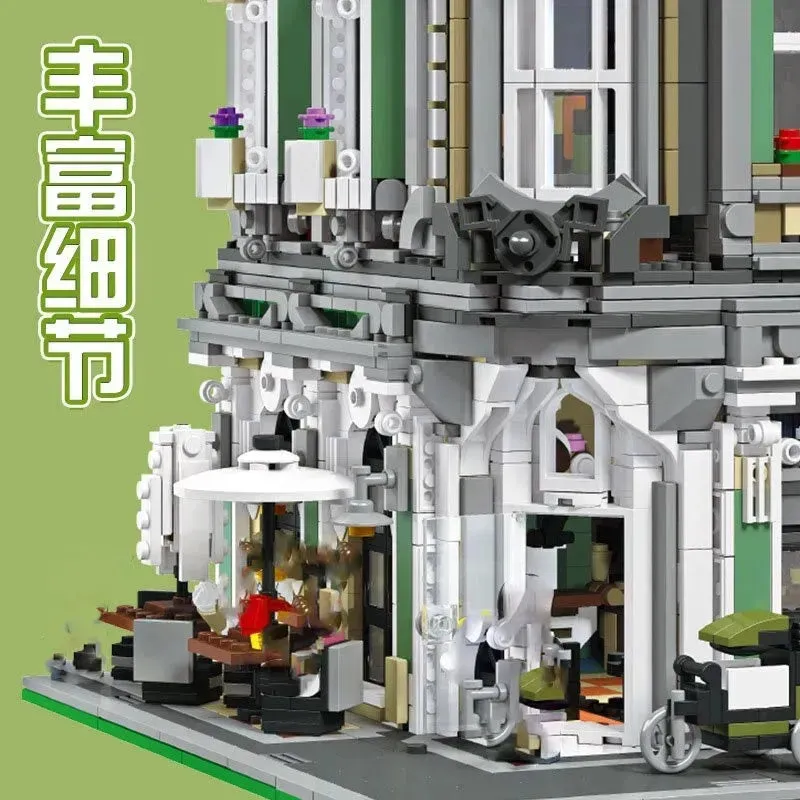 Creator MOC Expert City Corner Jazz Cafe Bricks Toy