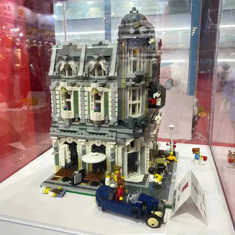 Creator MOC Expert City Corner Jazz Cafe Bricks Toy