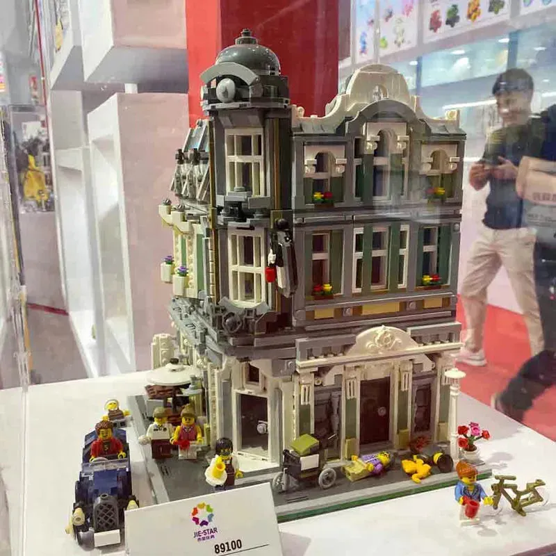 Creator MOC Expert City Corner Jazz Cafe Bricks Toy