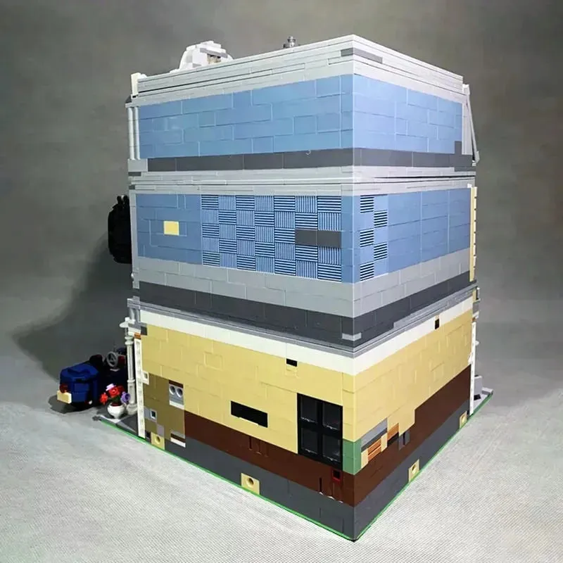 Creator MOC Expert City Corner Jazz Cafe Bricks Toy
