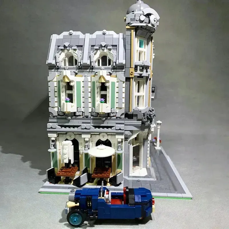 Creator MOC Expert City Corner Jazz Cafe Bricks Toy