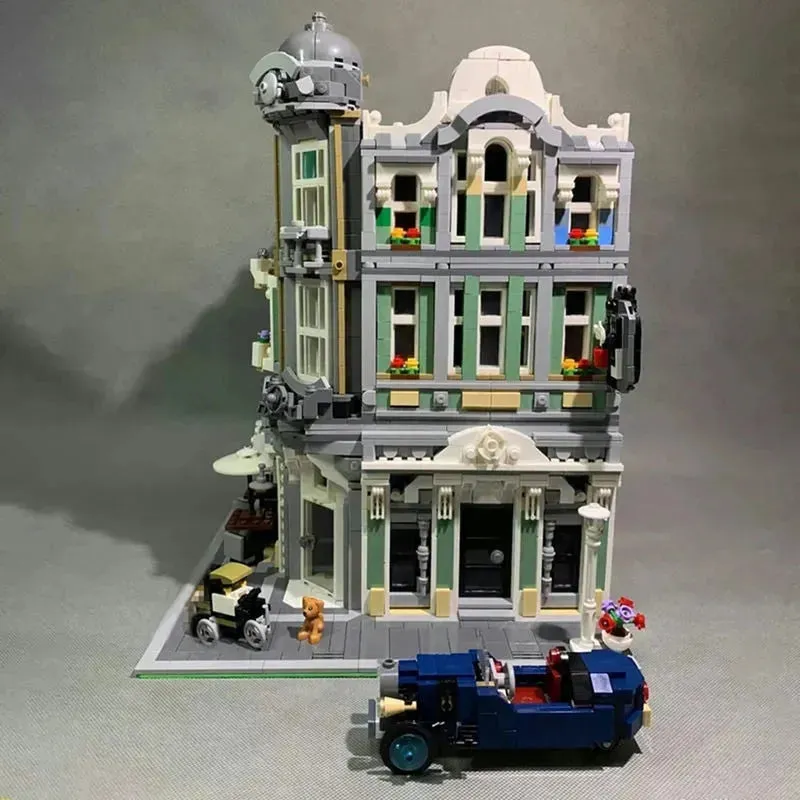 Creator MOC Expert City Corner Jazz Cafe Bricks Toy