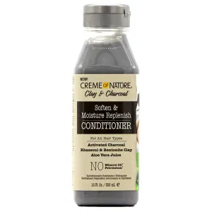 Creme of Nature Clay & Charcoal Soften & Moisture Replenish Conditioner 12oz