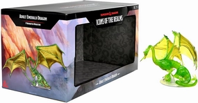 D&D Icons of the Realms: Adult Emerald Dragon Premium Figure