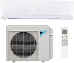 Daikin 24,000 Btu 18 SEER2 Single Zone Ductless Mini Split Heat Pump System (R-32) - RXC24AXVJU, FTXC24AXVJU
