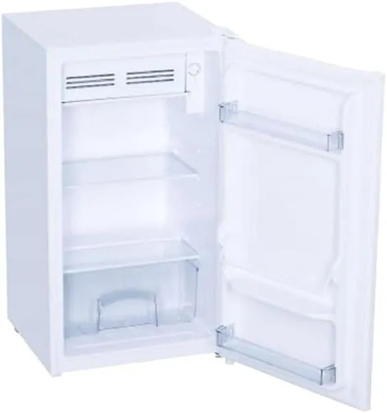 Danby DCR033B1WM 3.3 Cu.Ft. Compact Refrigerator, Mini Fridge with Chiller for Bar, Living Room, Den, Basement, Kitchen, or Dorm, White