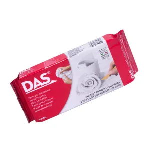 Das Modelling Clay Air-Dry Sculpting No Baking Self Hardening White 500g 1.1 Lb