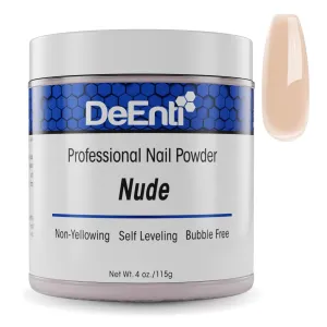 DeEnti Acrylic Nail Powder, 4oz Nude Acrylic Powder Dip for Nails, Long Lasting Salon Quality, Bubble Free Professional for Manicures, Fake Nails, Carving & Extensions