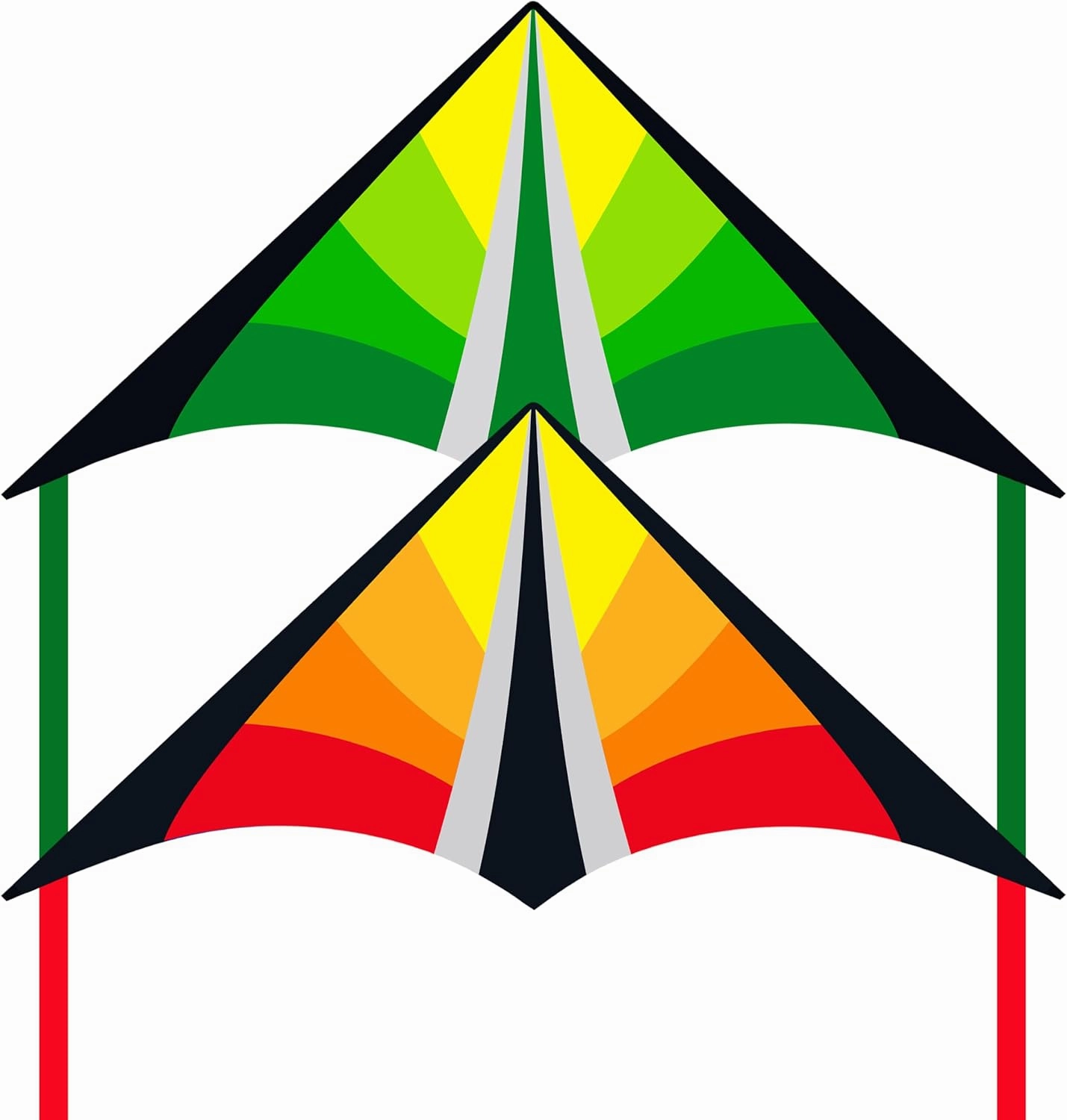 Delta Beginner Kite for Kids & Adults, Easy to Fly Beach Kite