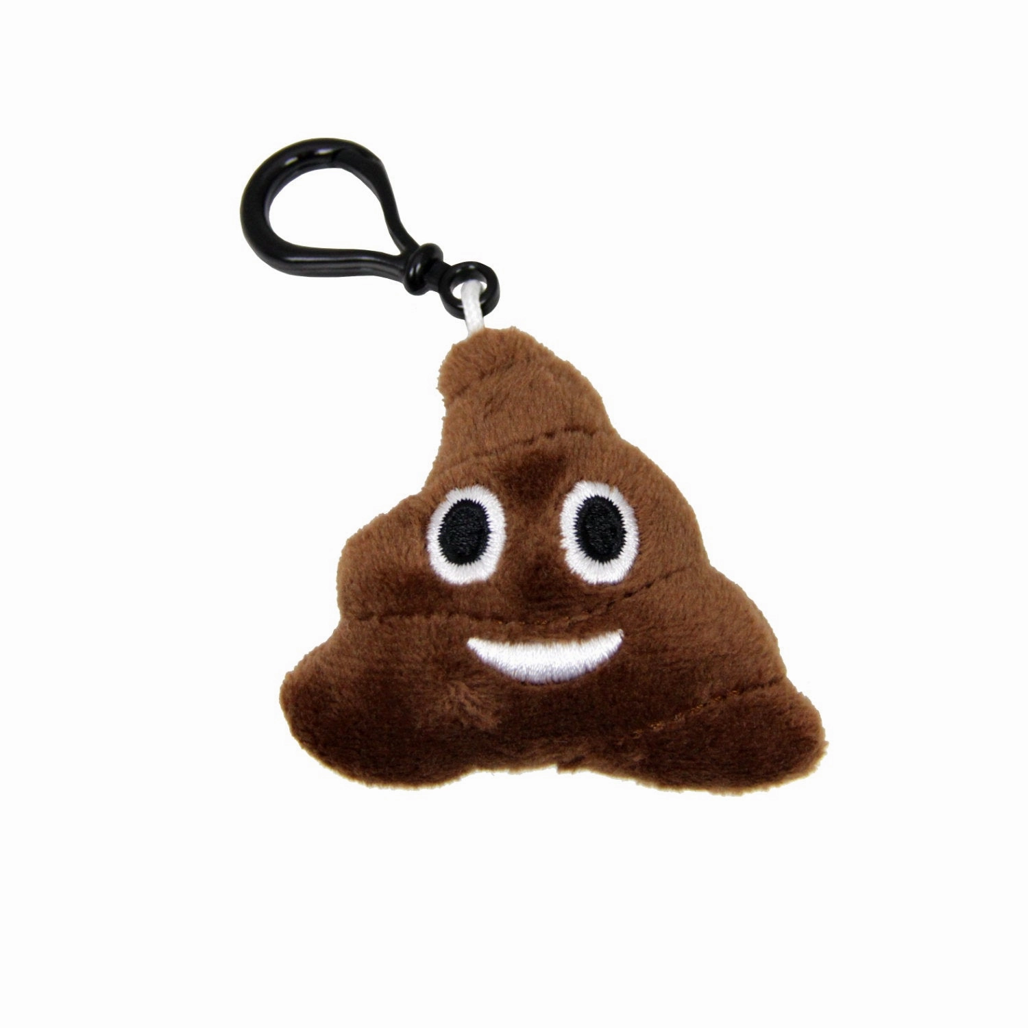 Desire Deluxe - Poop face Mini Emoji Key Chain Pillows