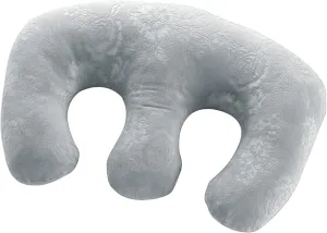 Detachable Chest Soft Pillow Support Pad Pillow Women Bolster for Spa Beauty Salon Massage Table (Grey)