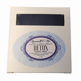 Detox Charcoal Facial Soap | Amaranth & Rue