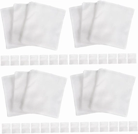 Didiseaon 4sets Facial Cleansing Pads Reusable Makeup Removal Pads Soft Cotton Gentle on Skin for Daily Skincare Routine 200pcs*4