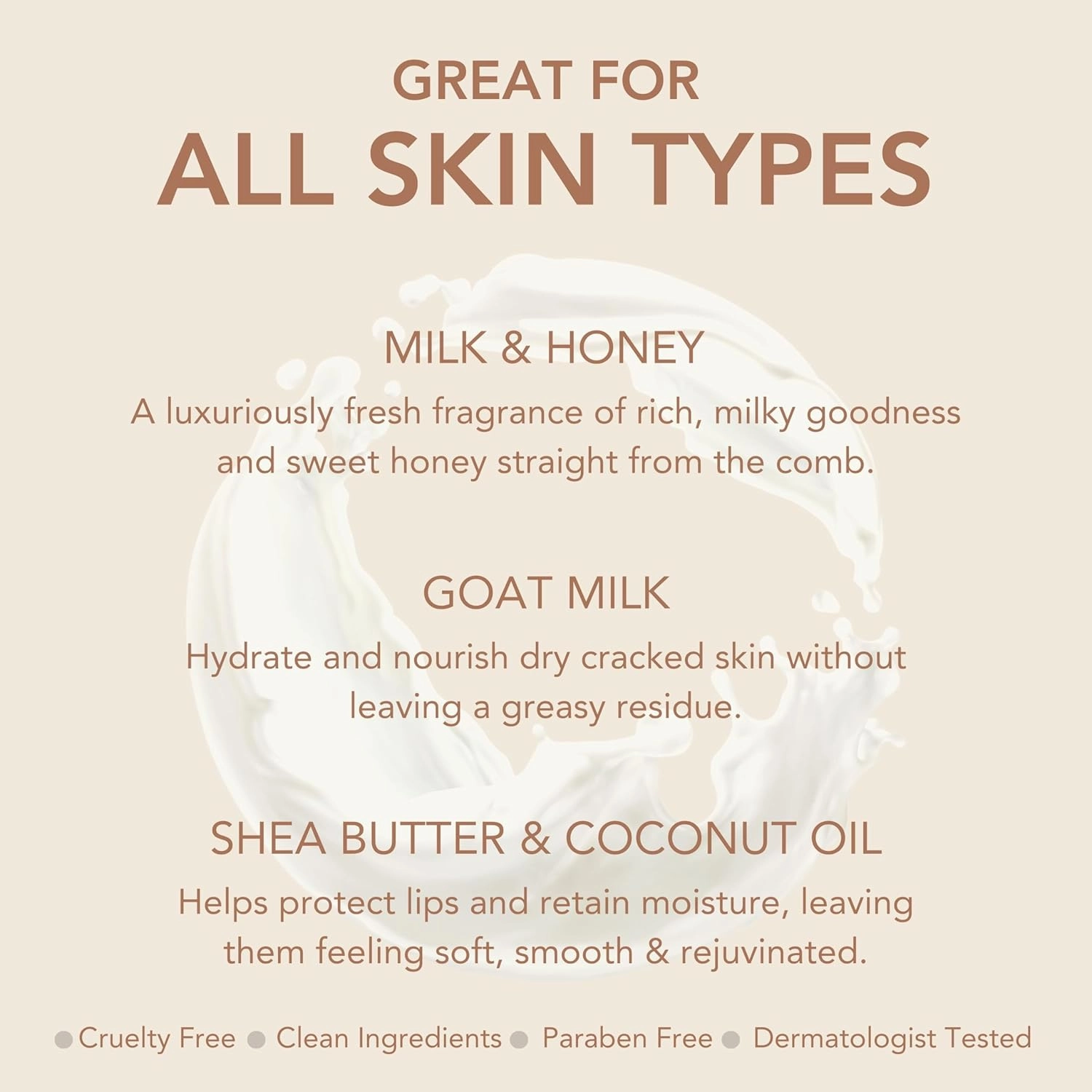 Dionis Goat Milk Skincare Milk & Honey Holiday Lip Balm Gift Set - Beeswax, Shea Butter & Coconut Oil Lip Care Products Made in The USA - Cruelty Free Lip Moisturizer for Chapped Lips, 0.28oz 3 Pack