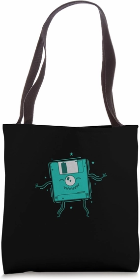 Diskette dances Retrospec Memory Module Data Carrier Tote Bag