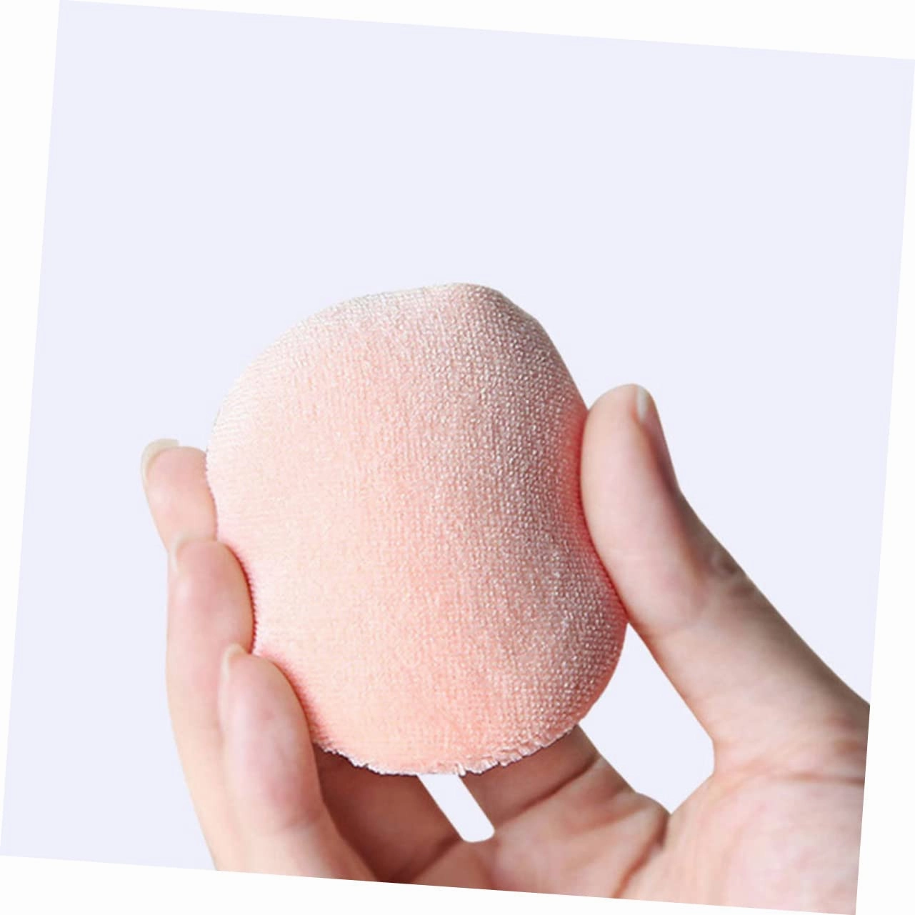 DOITOOL 40pcs Soft Powder Makeup Applicators for Foundation Rounded Puff for Blusher Highlighter Portable and Washable Cosmetic Tool