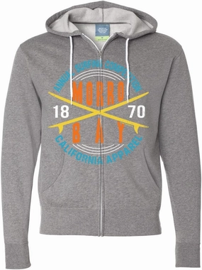 Dolphin Shirt Co Annual Surfing Competition Zip-Up Hoodie