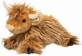 Douglas Wallace Scottish Highland Cow Plush Stuffed Animal