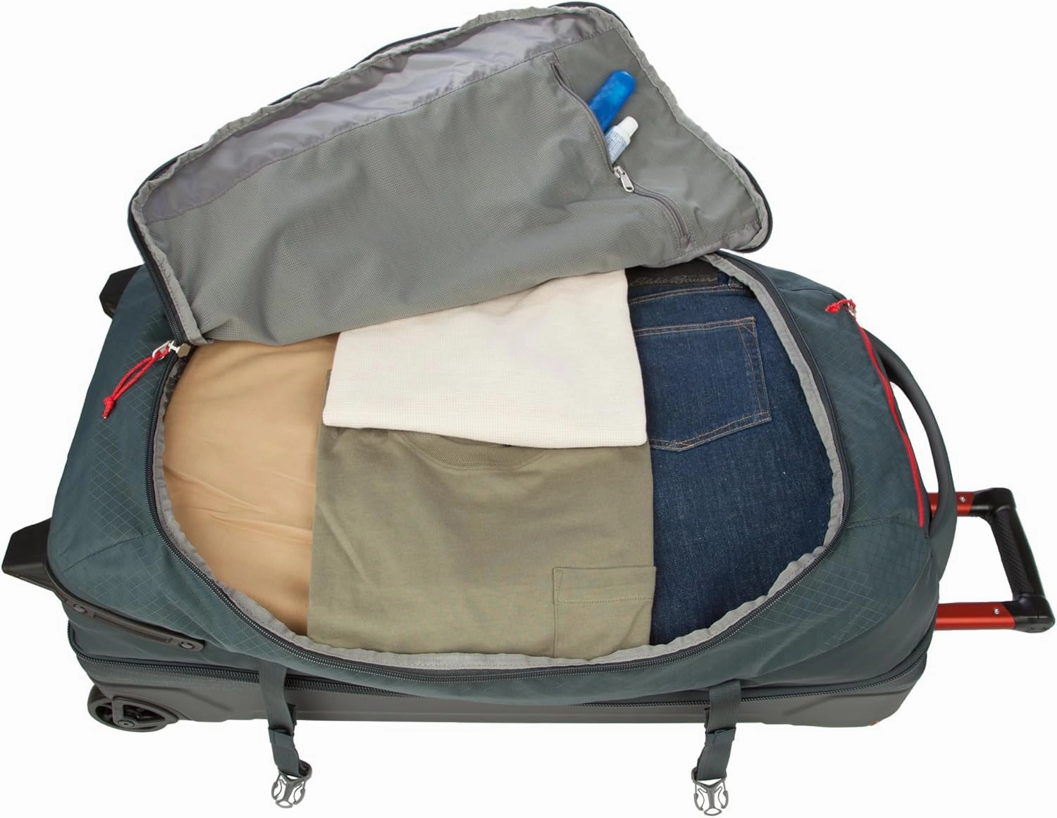 Eddie Bauer Expedition Duffel Bag 2.0-Made from Rugged Polycarbonate and Nylon, Storm, 30L