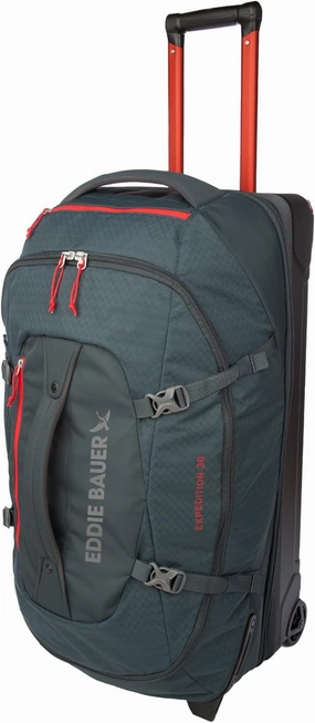 Eddie Bauer Expedition Duffel Bag 2.0-Made from Rugged Polycarbonate and Nylon, Storm, 30L