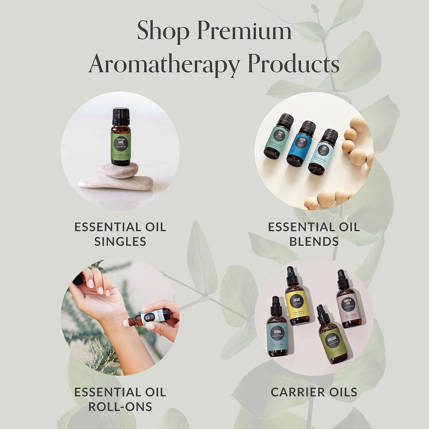 Edens Garden Argan Carrier Oil- 100% Pure Premium Cold Pressed & Hexane Free, Natural Moisturizer for Body, Face, Skin, Scalpt, Hair & Nail Care, Diluting Essential Oils & Massage 118 ml (4 fl oz)