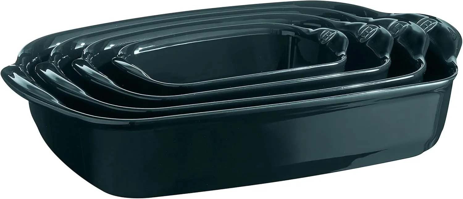 Emile Henry Ultime 16.5" x 10.6", Ocean Rectangular Baking Dish, 16.75" x 11" x 3.25"
