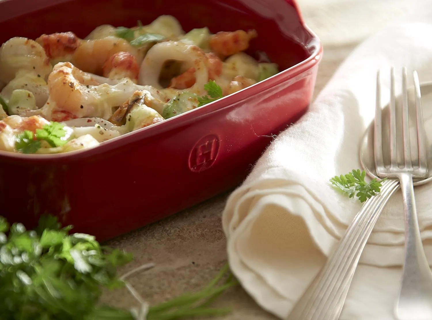 Emile Henry Ultime Collection 8.7" x 5.5" Rectangular Baking Dish | Flour